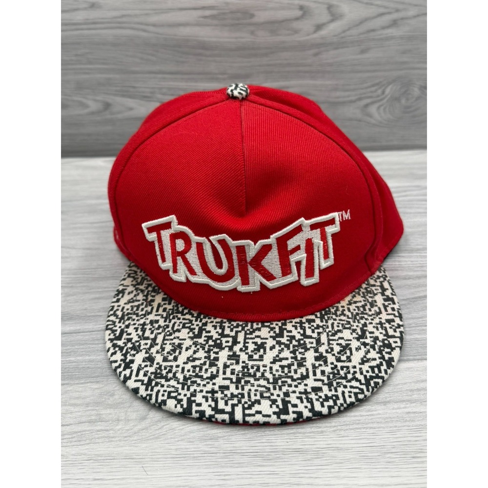 Trukfit Snapback Hat Adjustable Red